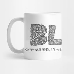 BLISS (Binge-watching, Laughter, Infinite Serenity, Snacks) Mug